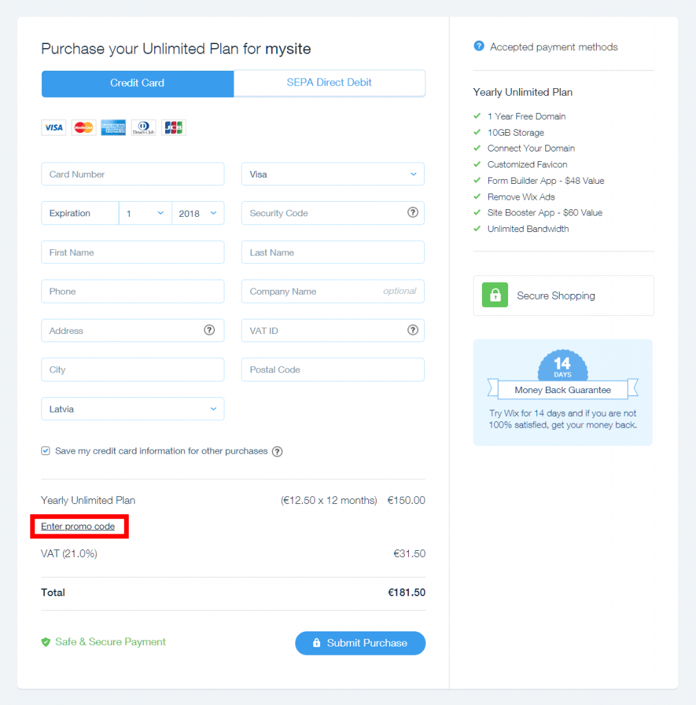 Jul 2024 Working Wix Promo Code 10 Off