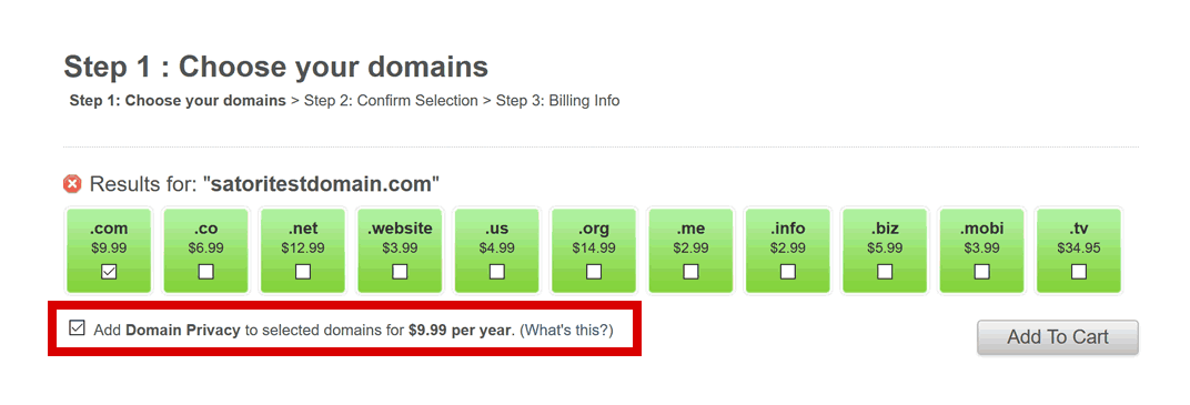 Netfirms privacy trick