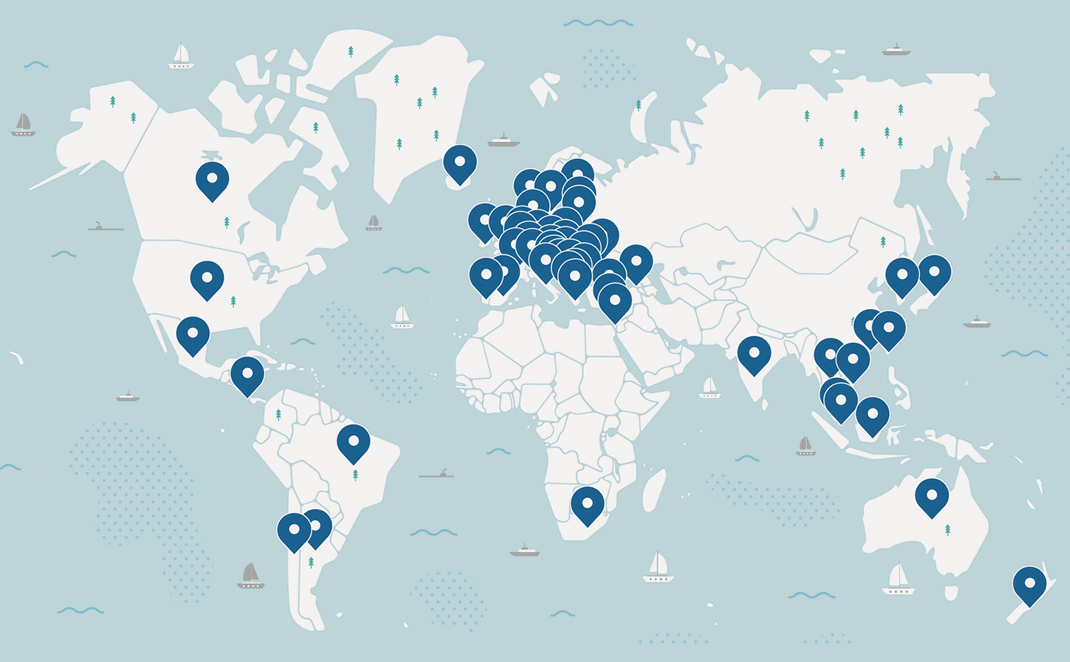 NordVPN: countries